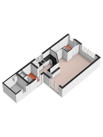 Floorplan - Nieuwe Schans 64, 3751 BD Bunschoten-Spakenburg